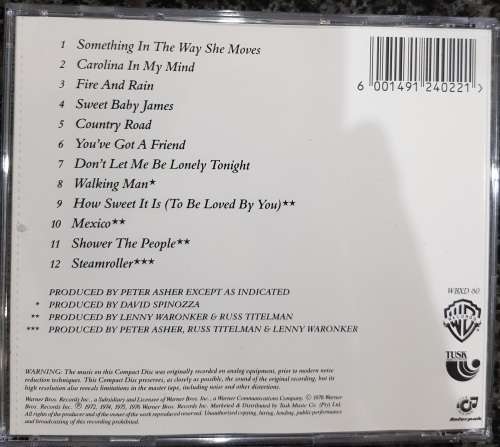 James Taylor - Greatest Hits