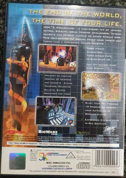 MDK 2: Armageddon (PS2)