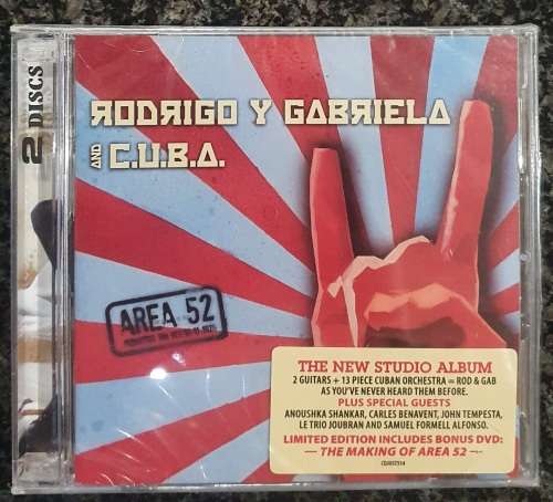 Rodrigo y Gabriela - Area 52 (CD + DVD)