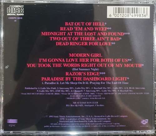 Meat Loaf - Hits Out of Hell