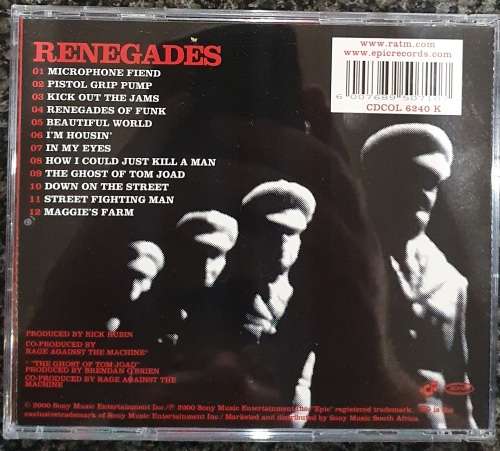 Rage Against the Machine - Renegades