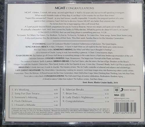 MGMT - Congratulations