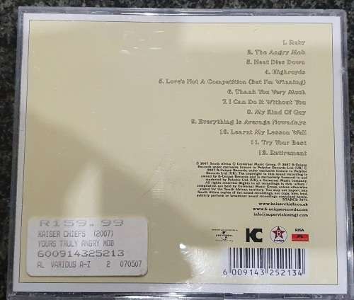 Kaiser Chiefs - Yours Truly, Angry Mob