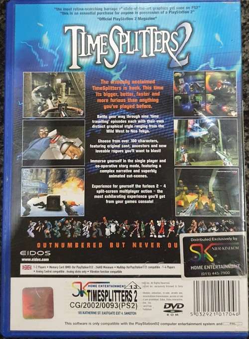 TimeSplitters 2 (PS2)