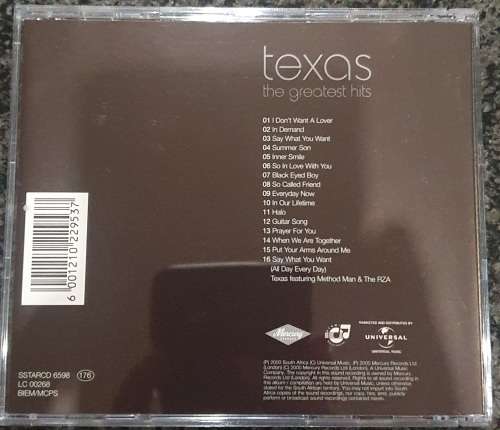 Texas - The Greatest HIts