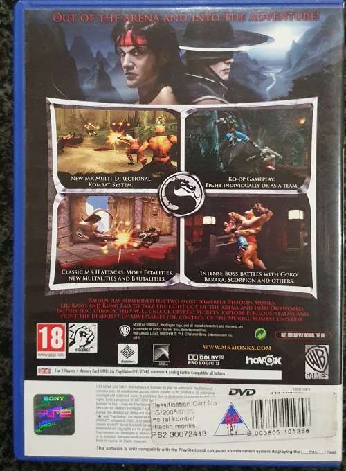 Mortal Kombat - Shaolin Monks (PS2)