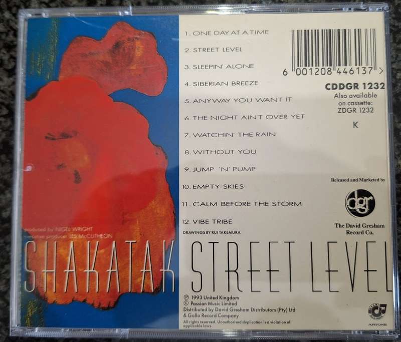 Shakatak - Street Level (Autographed)