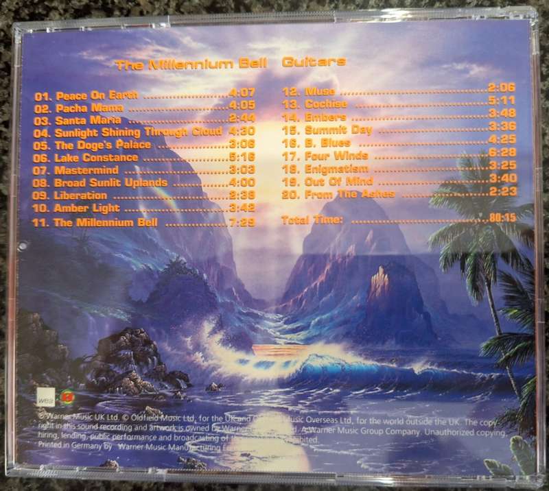 Mike Oldfield - The Millennium Bell / Guitars