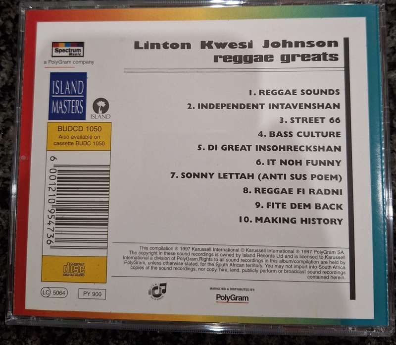 Linton Kwesi Johnson - Reggae Greats