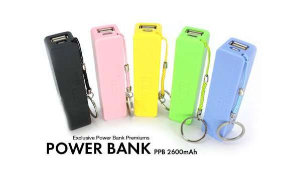 2600maH powerbanks