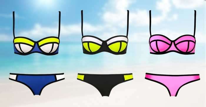 Neoprene (Neon) Bikini - Medium only