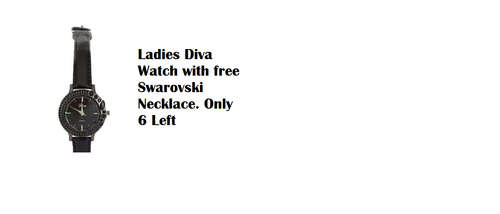 Ladies Diva watch + FREE Gift ***SALE***