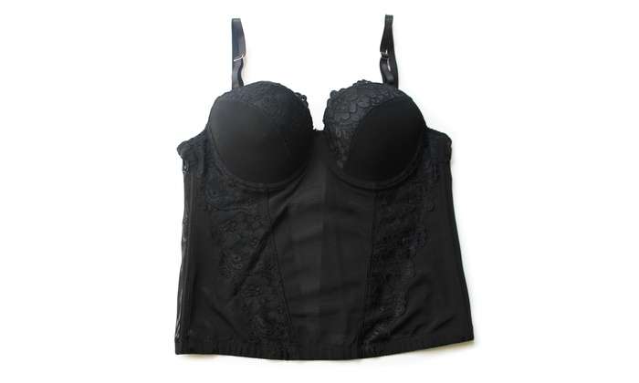 Corset with Padded Bra and Steel boned