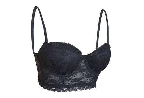 Long Line Lace Push up Bra, perfect to wear with a Corset