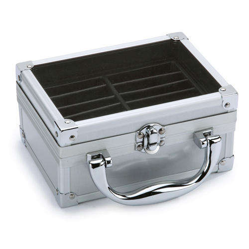 Top Performance Clipper blade case - chrome/green/purple