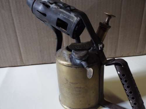 LOT OF VINTAGE BRASS BLOW TORCHES