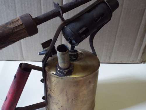 LOT OF VINTAGE BRASS BLOW TORCHES