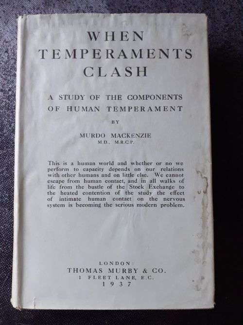When Temperaments Clash ~ Murdo Mackenzie