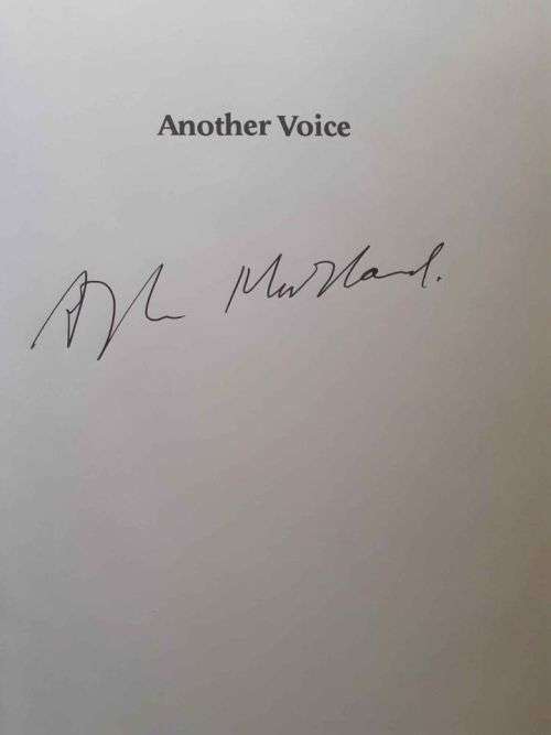 (signed) Another Voice ~ Stephen Mulholland