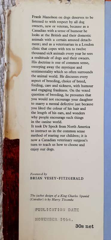 D is for Dog ~ Frank Manolson