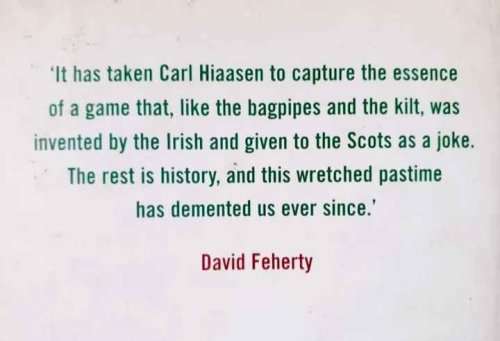 Fairway To Hell ~ Karl Hiaasen