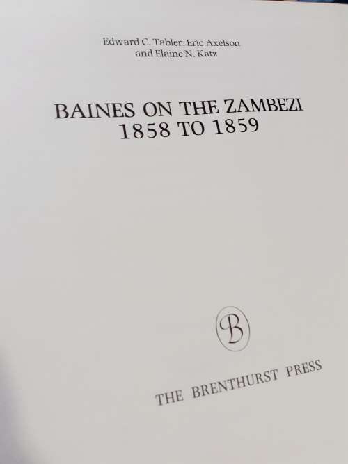 Baines on the Zambezi ~ Thomas Baines
