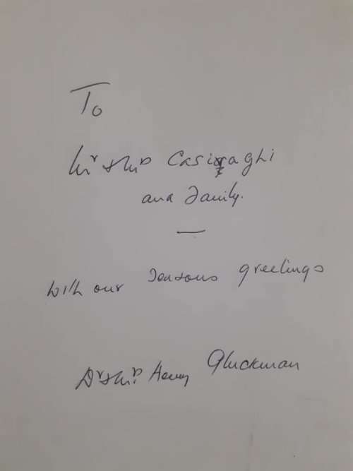 (signed) Abiding Values ~ Henry Gluckman
