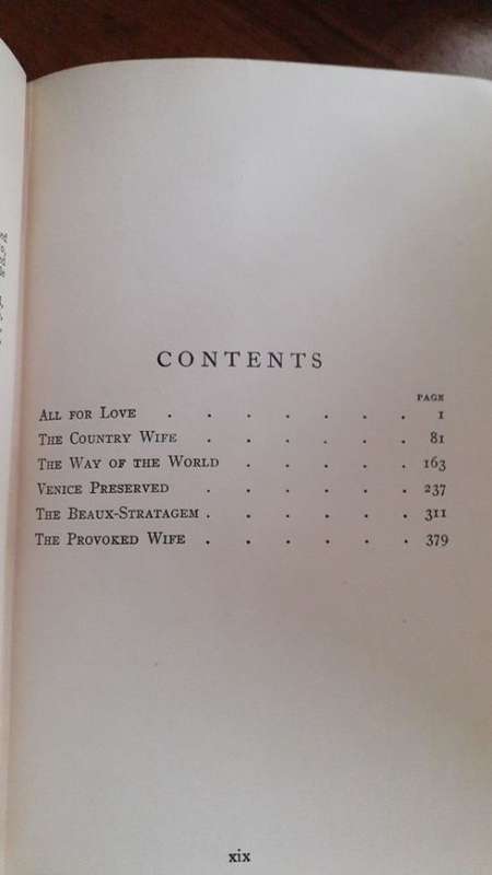 Restoration Plays Nr 604 EVERYMAN`S LIBRARY Poetry and the Drama