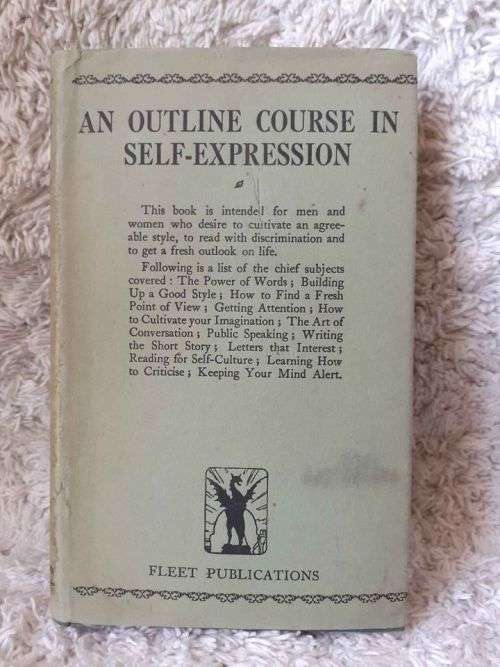 An Outline Course In Self-Expression ~ edited by Harold Herd