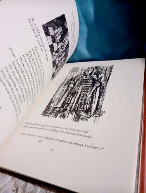 (signed) The Film of Murder in the Cathedral ~ T S Eliot / George Hoellering