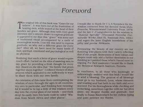 The Evergreen South African Diary ~ Susan Paramore Weyers