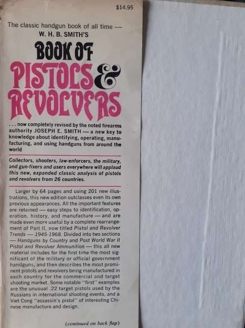 Pistols & Revolvers ~ W H B / Joseph E Smith