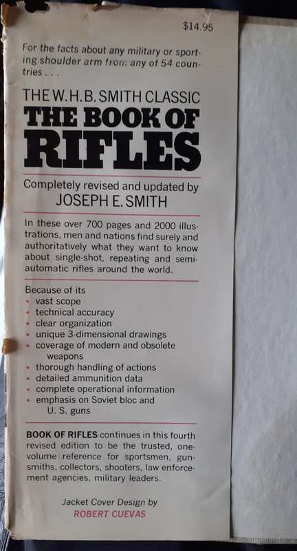 The Book of Rifles ~ W H B / Joseph E Smith