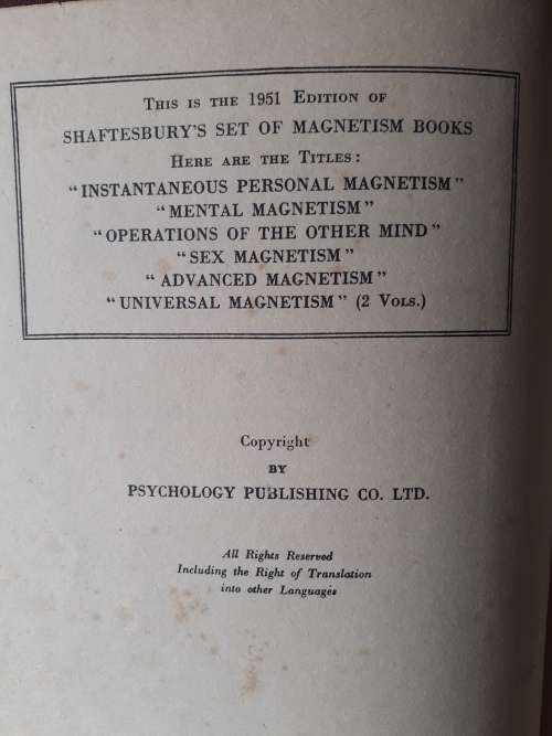 Operations of the Other Mind ~ Edmund Shaftsbury
