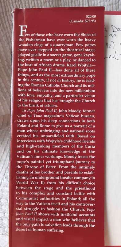Pope John Paul II ~ John Moody