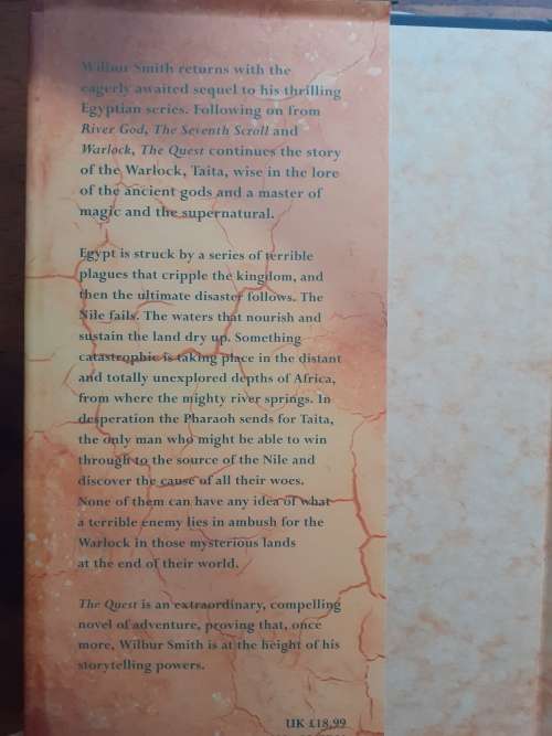 (signed) The Quest ~ Wilbur Smith