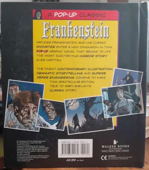 Frankenstein ~ Mary Shelley (POP-UP)