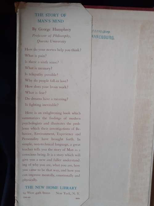 The Story of Man`s Mind ~ George Humphrey