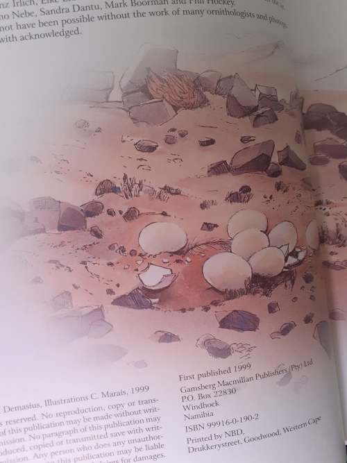 (Signed) Birding in Namibia ~ Demasius / Marais