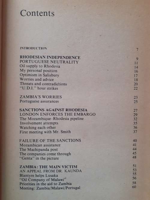 Sanctions Double-Cross Oil to Rhodesia ~ Jorge Jardim