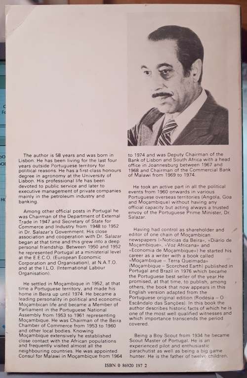 Sanctions Double-Cross Oil to Rhodesia ~ Jorge Jardim