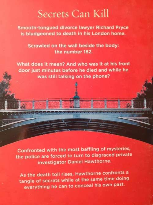 The Sentence is Death ~ Anthony Horowitz