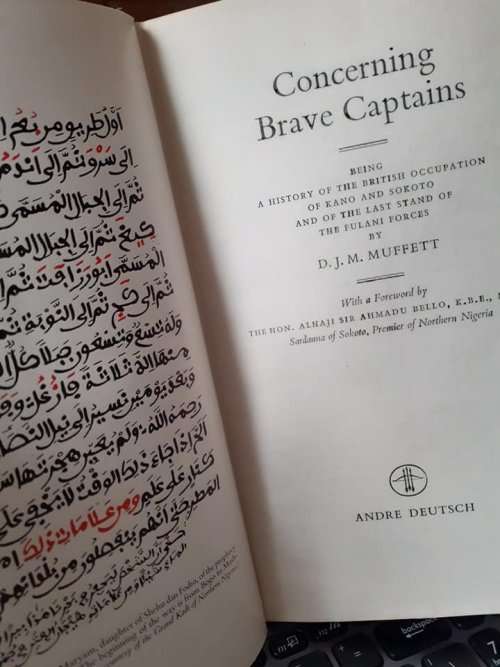 Concerning Brave Captains ~ D J M Muffett