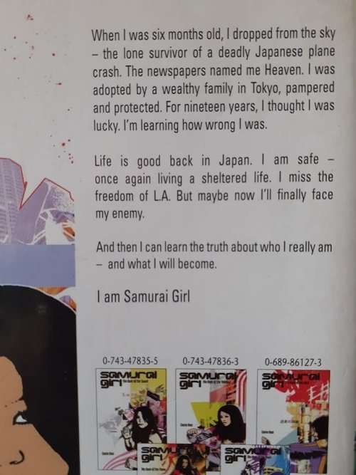 Samurai Girl - The Book of the Heart ~ Carrie Asai