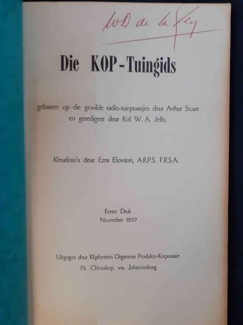 Die KOP Tuingids