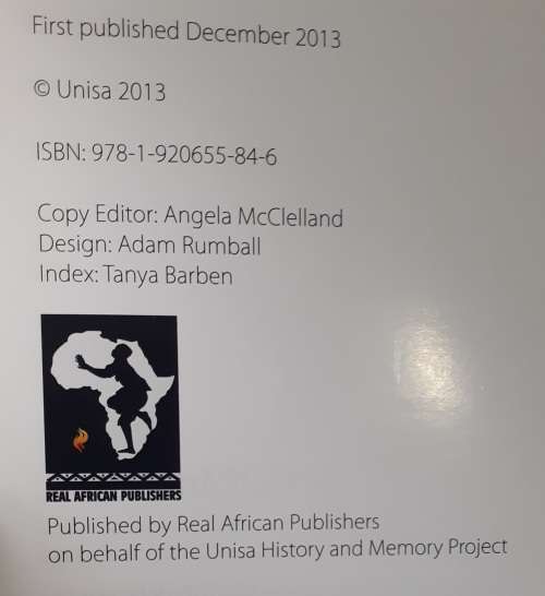 The University of South Africa: Memories, Transformation and Africanisation ~ Muff Andersson