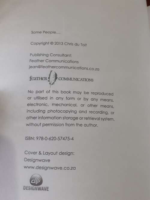 Some People ... Chris du Toit