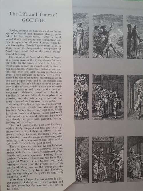 Life and Times of GOETHE ~ edited by Enzo Orlandi