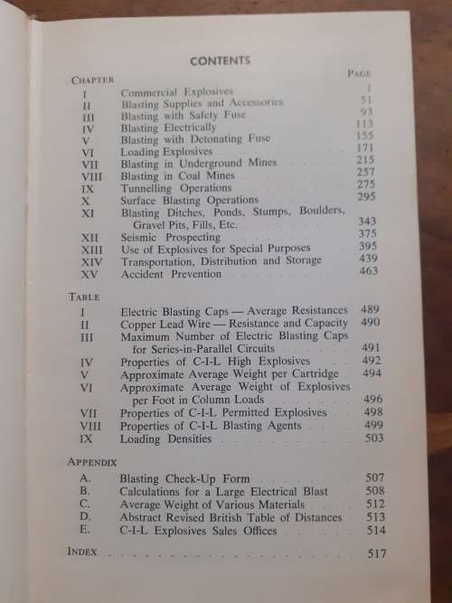 Blasters` Handbook ~ CANADIAN INDUSTRIES LTD