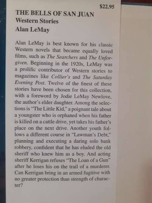 The Bells of San Juan ~ Alan LeMay